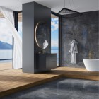 Elita Meble Soho szafka podumywalkowa 60 cm wisząca czarny mat 168740