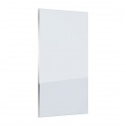 Omnires Soho ścianka prysznicowa 90 cm boczna do drzwi chrom CLR90XCRTR