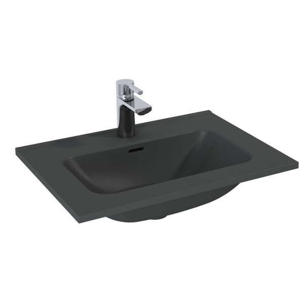 Elita Meble Skappa umywalka meblowa 60x46 cm antracyt mat 146061