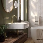 Umywalka ceramiczna wisząca/stawiana
