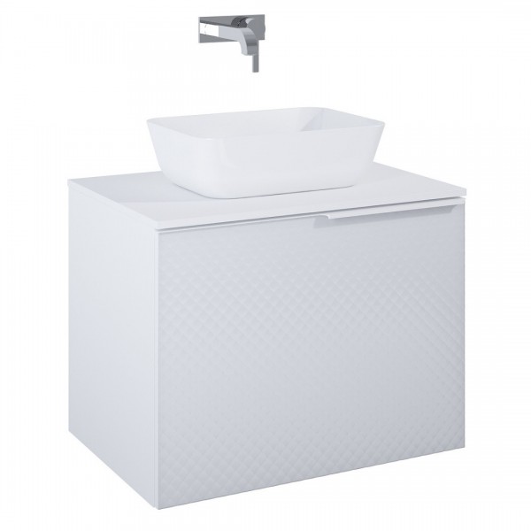 Elita Meble Glam szafka podumywalkowa 70 cm wisząca biały mat 168380