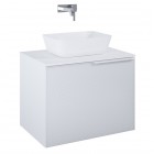 Elita Meble Glam szafka podumywalkowa 70 cm wisząca biały mat 168380