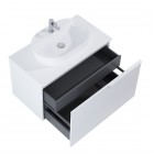 Elita Meble Glam szafka podumywalkowa 90 cm wisząca biały mat 168381