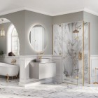 Elita Meble Glam szafka podumywalkowa 90 cm wisząca stone mat 168384