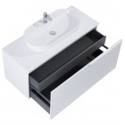 Elita Meble Glam szafka podumywalkowa 120 cm wisząca biały mat 168382