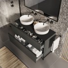 Elita Meble ElitStone blat 70x50x1,5 cm marmur czarny mat 168396