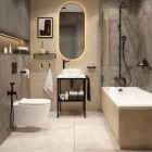 Deante Silia miska WC wisząca bezkołnierzowa z deską biała CDLD6ZPW