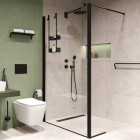 Deante Temisto bateria prysznicowa podtynkowa czarny mat BQT_N44P