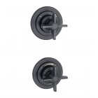 Deante Temisto bateria prysznicowa podtynkowa czarny mat BQT_N44P