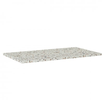 Elita Meble ElitStone blat 90x50x2 cm marmur river mat terrazzo 168835