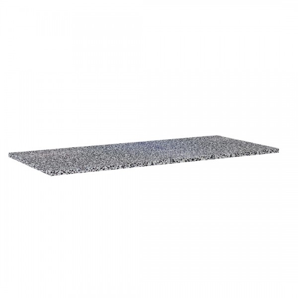 Elita Meble ElitStone blat 120x50x2 cm marmur carbon mat terrazzo 168837