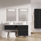 Elita Meble Look szafka podumywalkowa 60 cm czarny mat 168103