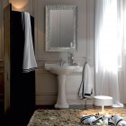 Kerasan Retro umywalka ścienna 73x54 cm biała 104701