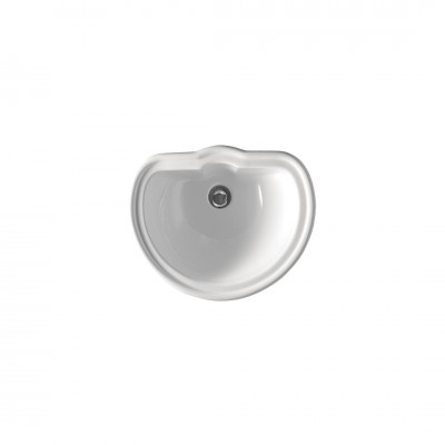 Kerasan Retro umywalka wpuszczana w blat 50x41 cm 103101