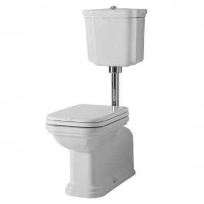 Kerasan Wafdorf zestaw WC kompakt + dolnopłuk + mechanizm chrom 44905