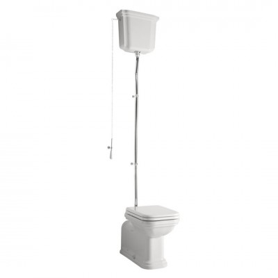 Kerasan Wafdorf zestaw WC kompakt + górnopłuk + mechanizm chrom 44911