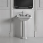 Kerasan Waldorf umywalka 60x55 cm biała/chrom 4140K1