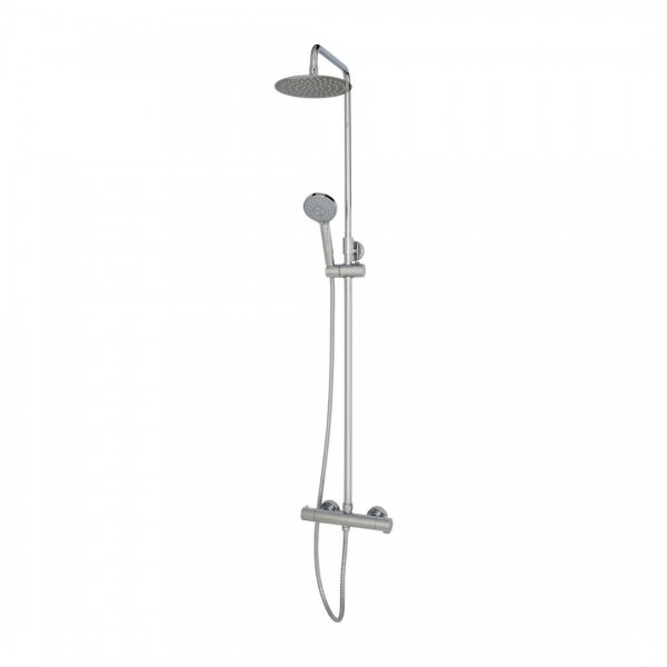 Omnires Y zestaw natryskowy termostatyczny deszczownica 20 cm chrom Y1244XOCR