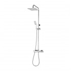 Omnires Y zestaw natryskowy termostatyczny deszczownica 20 cm chrom Y1244XMCR