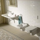 Kerasan Waldorf miska WC wisząca biała 411501