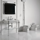 Kerasan Waldorf umywalka ścienna 80x55 cm biała