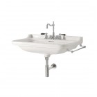 Kerasan Waldorf umywalka ścienna 60x55 cm biała