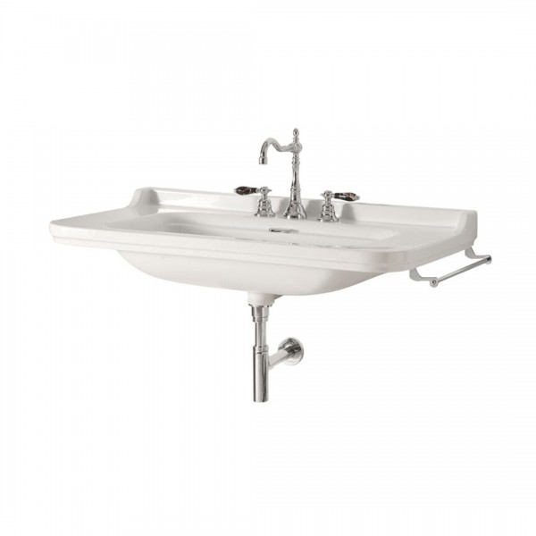 Kerasan Waldorf umywalka ścienna 100x55 cm biała 4142