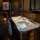 Kerasan Waldorf umywalka 150x55 cm podwójna biała 4143