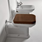 Kerasan Waldorf miska WC stojąca przedłużona biała 411601