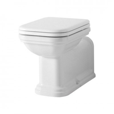 Kerasan Waldorf miska WC stojąca przedłużona biała 411601