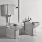 Kerasan Waldorf miska WC stojąca przedłużona biała 411601