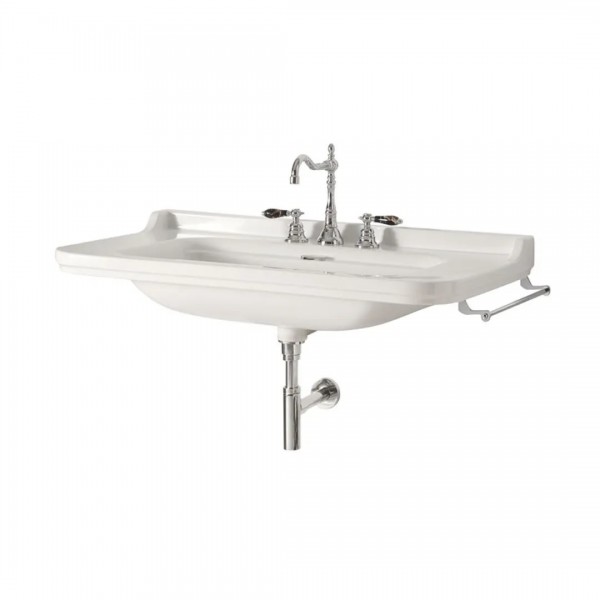 Kerasan Waldorf umywalka ścienna 120x55 cm biała 4144K1