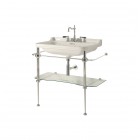 Kerasan Waldorf konsola do umywalki 80 cm chrom 9197K1