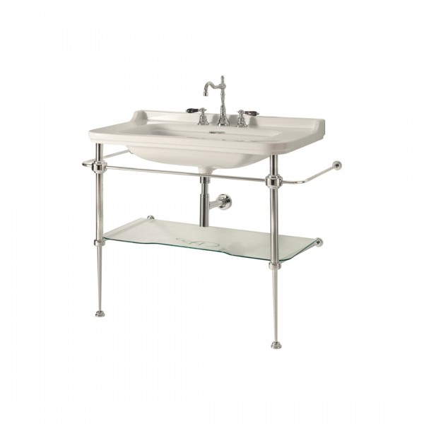 Kerasan Waldorf konsola do umywalki 100 cm chrom 9196K1