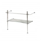 Kerasan Waldorf konsola do umywalki 100 cm chrom 9196K1