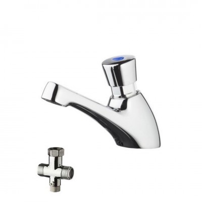 Makoinstal bateria czasowa umywalkowa z mieszaczem chrom 9001/M