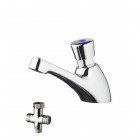 Makoinstal bateria czasowa umywalkowa z mieszaczem chrom 9001/M