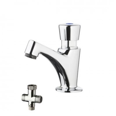 Makoinstal bateria czasowa umywalkowa z mieszaczem chrom 9002/M