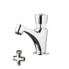 Makoinstal bateria czasowa umywalkowa z mieszaczem chrom 9002/M