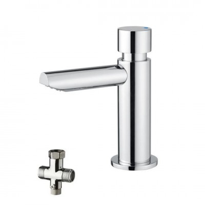 Makoinstal bateria czasowa umywalkowa z mieszaczem chrom 9081/M