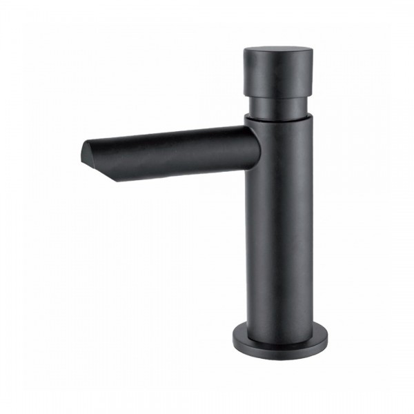 Makoinstal bateria czasowa umywalkowa do wody zmieszanej czarny mat 9081A