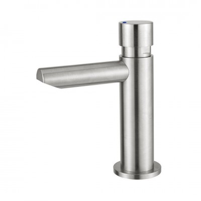 Makoinstal bateria czasowa umywalkowa do wody zmieszanej inox 9800INOX