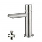 Makoinstal bateria czasowa umywalkowa z mieszaczem inox 9800INOX/M