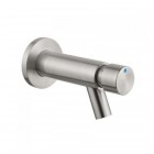 Makoinstal bateria czasowa umywalkowa ścienna do wody zmieszanej inox 9003DINOX