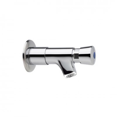 Makoinstal bateria czasowa umywalkowa ścienna do wody zmieszanej z antyblokadą chrom 9003PAB