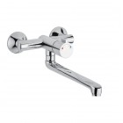 Makoinstal bateria czasowa umywalkowa ścienna z termostatem chrom 8135MIXT