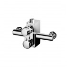Makoinstal bateria czasowa natryskowa natynkowa z mieszaczem chrom 5008N