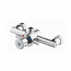 Makoinstal bateria czasowa natryskowa natynkowa z mieszaczem chrom 9006MIX/1