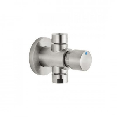 Makoinstal bateria czasowa natryskowa natynkowa do wody zmieszanej inox 9006INOX