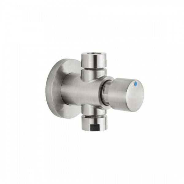 Makoinstal bateria czasowa natryskowa natynkowa do wody zmieszanej inox 9006INOX